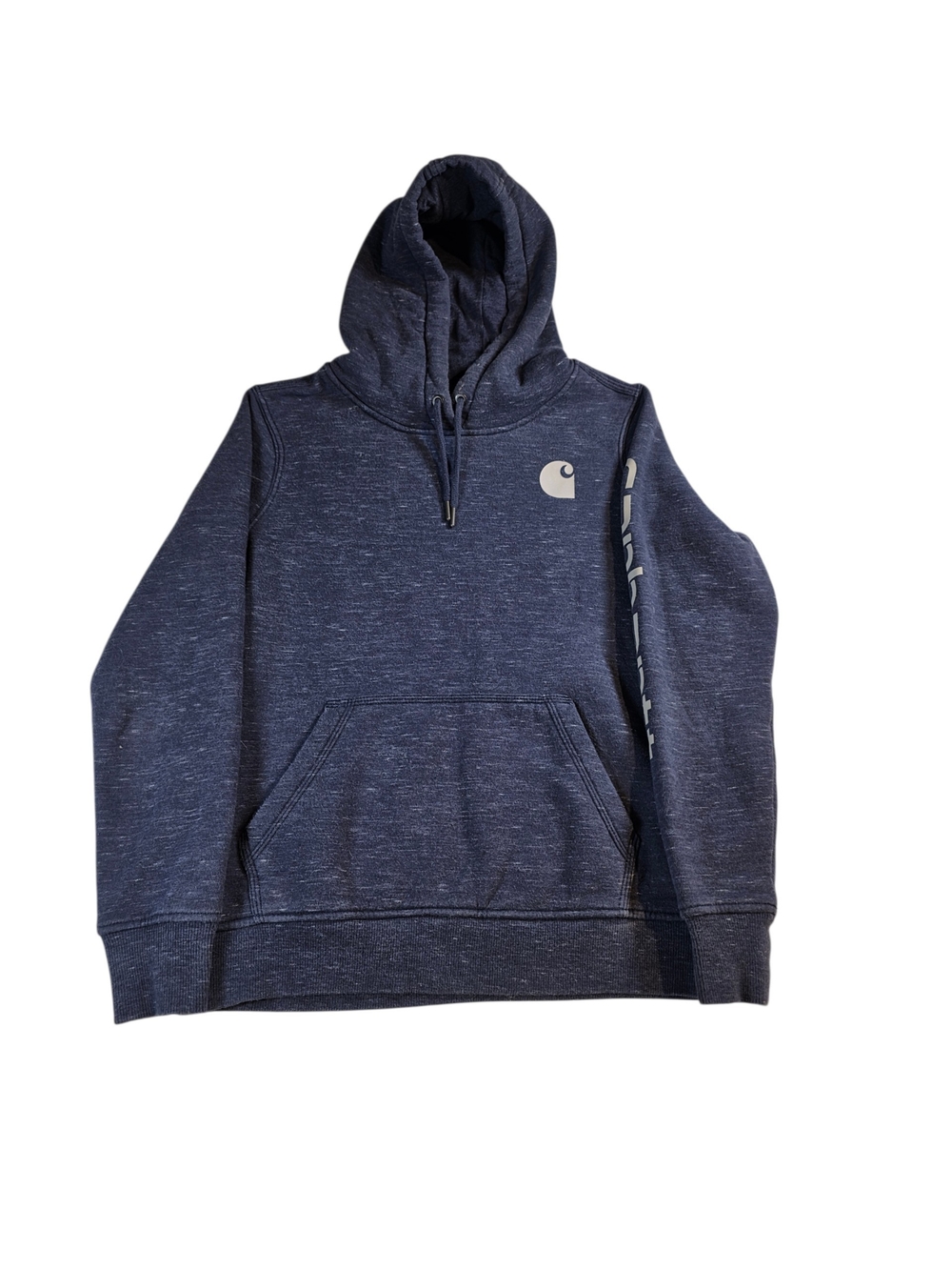 Carhartt Navy Heather Women's Pullover Hoodie Size M